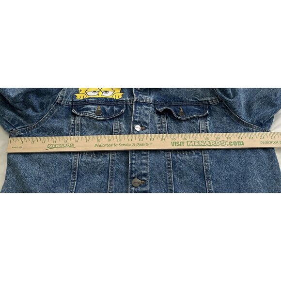 Members Only x Nickelodeon SpongeBob Logo Denim Jean Jacket Size XL Character - Picture 16 of 16